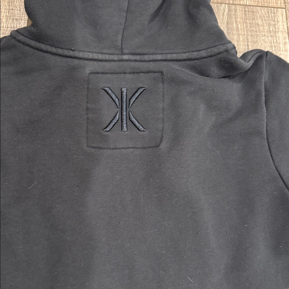 Onepiece Charcoal Hooded Jumpsuit - Picture 6 of 7